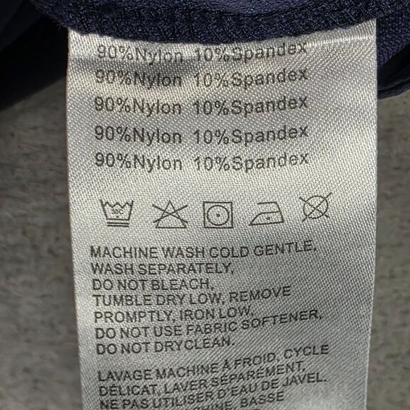 Womens Willit Blue Athletic Shorts 5" Inseam Outdoor Hiking Nylon Stretch 12 - Picture 4 of 11